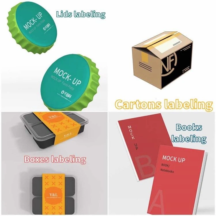 Box labeling machine