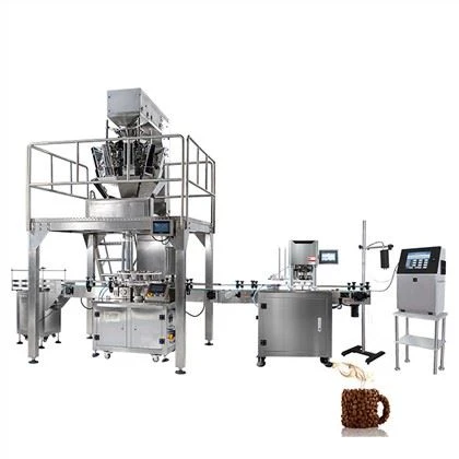 Automatisk partikelfyllning produktionslinje